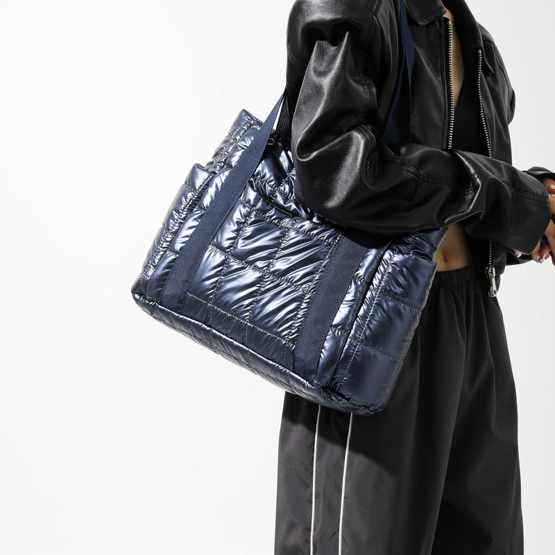 Stylische Puffer-Tote-Bag Brehn
