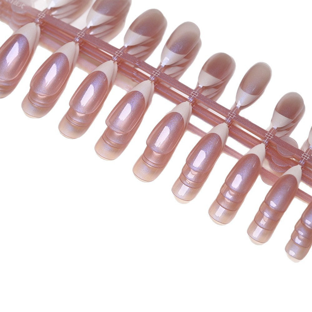 French Tip Nagelkunst Set Brehn