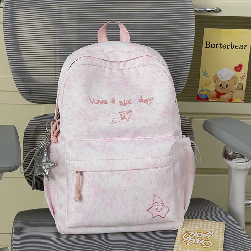 Verspielt Texturierten Rucksack
