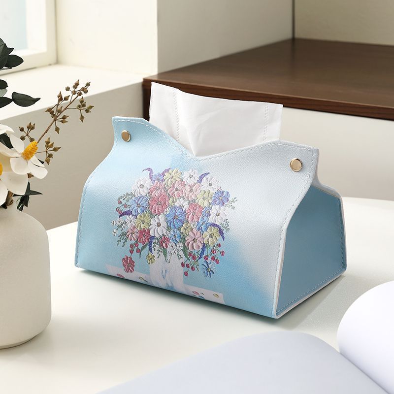 Dekorativer Blumenmuster-Gewebe-Boxabdeckung Brehn