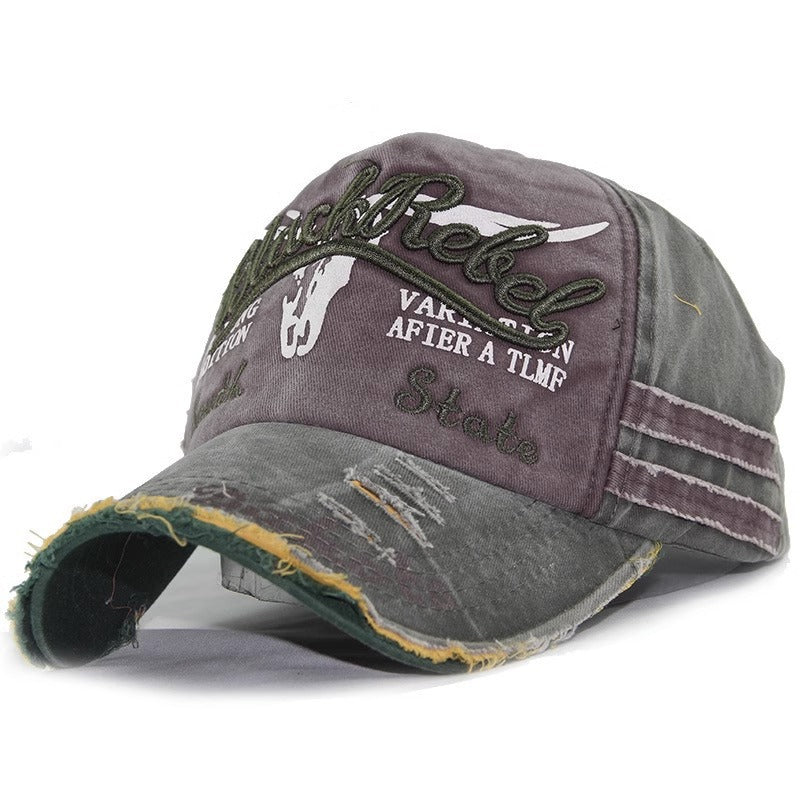 Damen Distressed Grafik Baseballmütze Brehn 1784083658