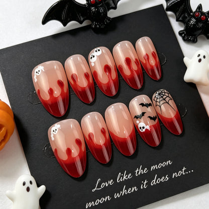 Halloween-themed Press-On Nägel