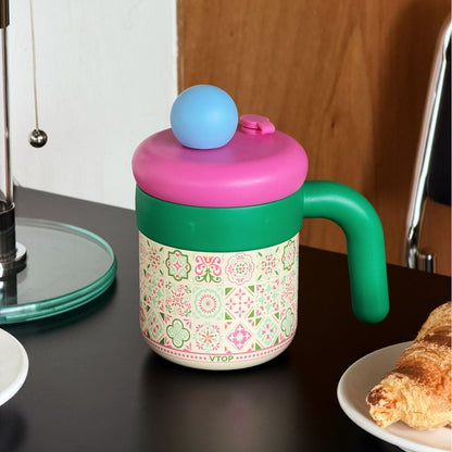 Damen verspielter Kaffeebecher Brehn