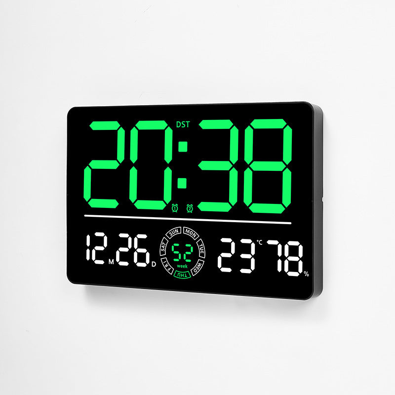 Digitaler Multifunktionswecker mit Hygrometer und Temperaturanzeige Brehn
