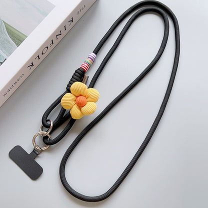 Dekorativer Blumenanhänger Handy-Lanyard Brehn