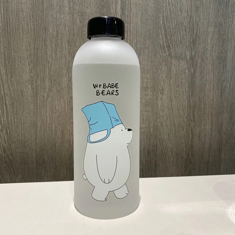 Damen kreative Trinkflasche mit verspieltem Pandadesign Brehn
