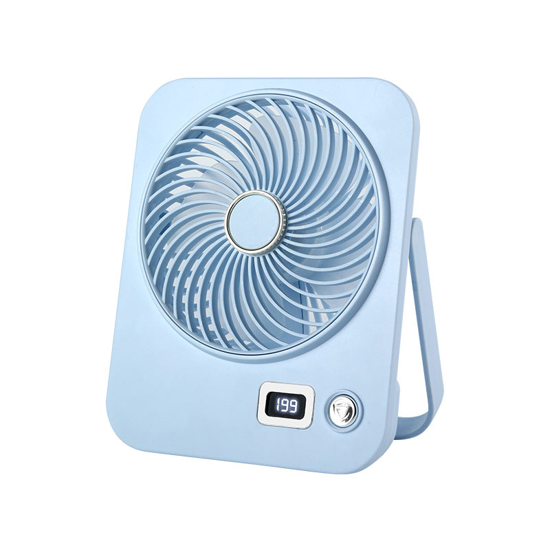 Damen tragbarer Tischventilator mit digitaler Geschwindigkeitsanzeige Brehn