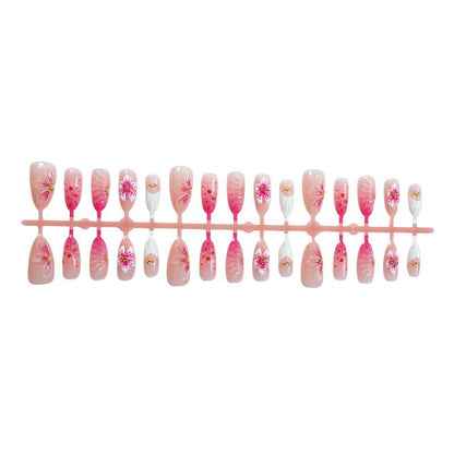 Artisan Floral Design Press-On Nail Set Brehn
