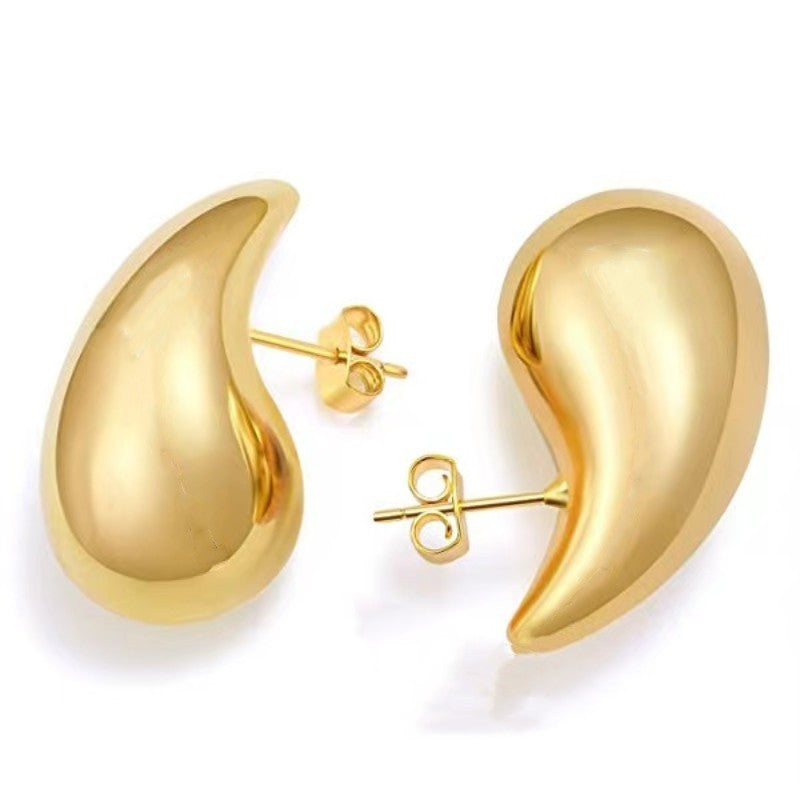 Elegant Geschwungene Ohrstecker Brehn