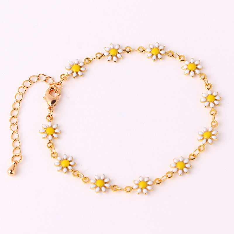 Floral Daisy Chain Halskette Brehn