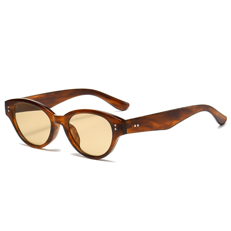 Damen stilvolle Sonnenbrille im trendigen Retro-Stil Brehn