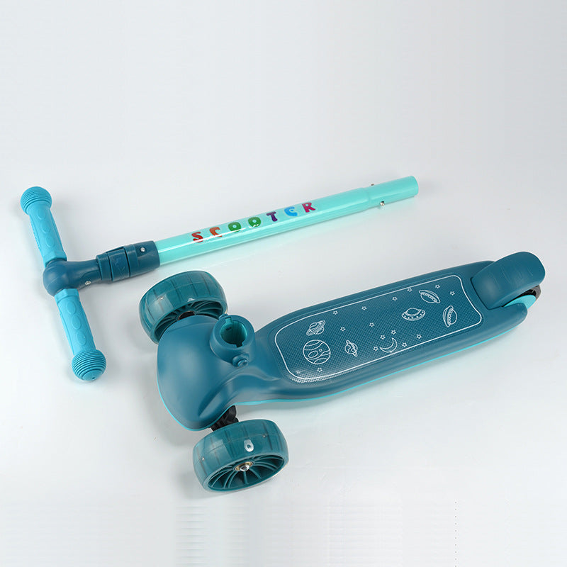 Verstellbarer Höhen Kickboard Roller Brehn