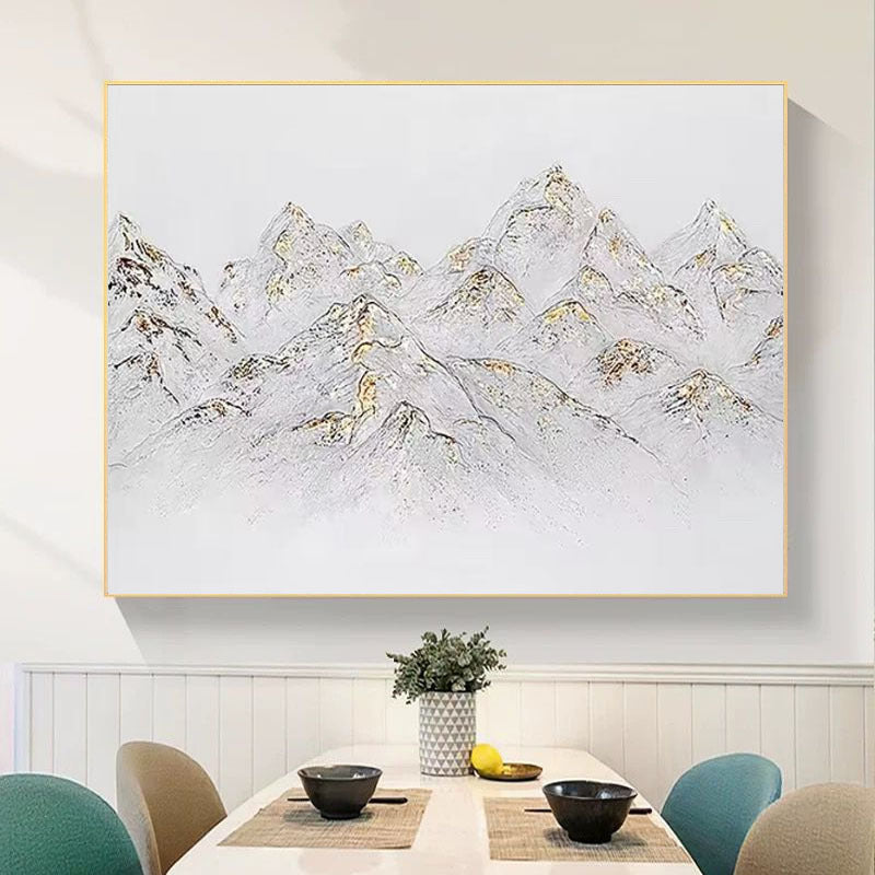 Elegante Berglandschaft Leinwandkunst
