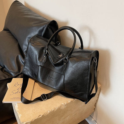 Luxuriöse Leder Reise-Tasche Brehn