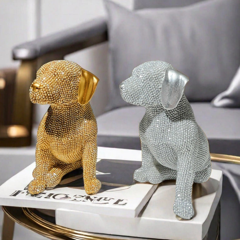 Dekorative Französische Bulldogge Skulptur Brehn