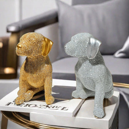 Dekorative Französische Bulldogge Skulptur Brehn
