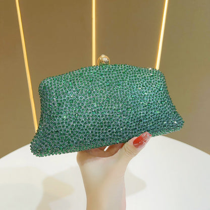 Strassbesetzte Abendclutch