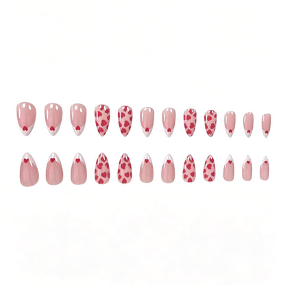 Herz-Muster Nail Art Verbesserungen Brehn