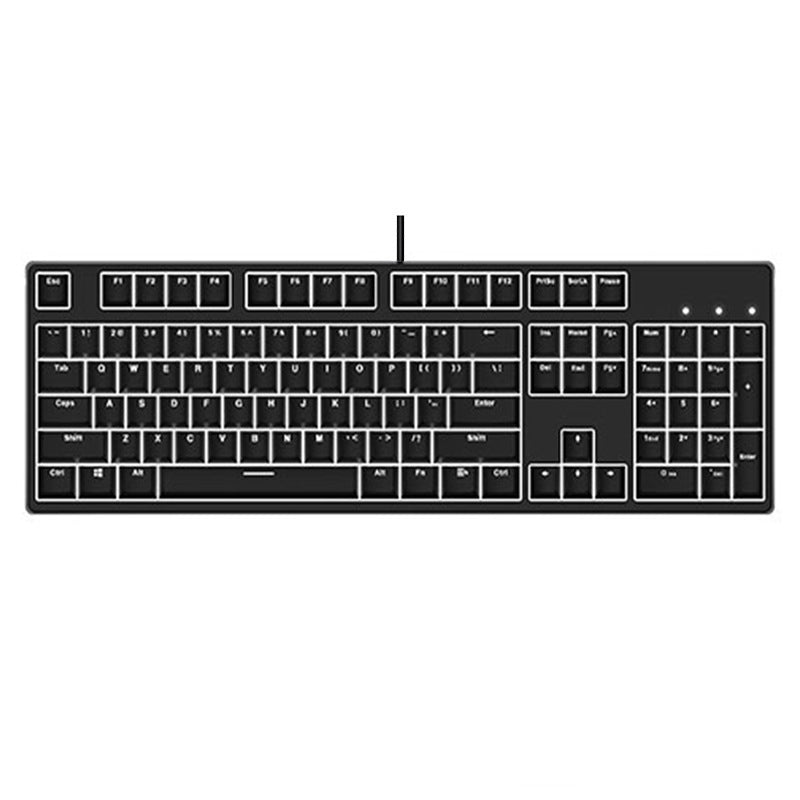 Verdrahtete mechanische Tastatur Brehn