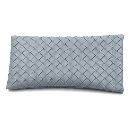 Woven Leather Clutch Wallet Brehn