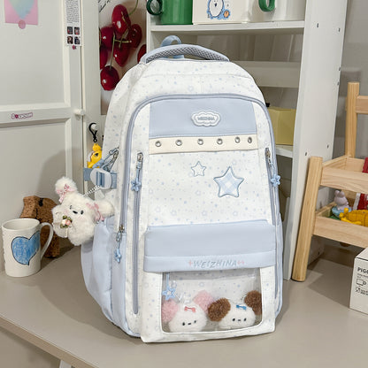 Transparente Taschen-Rucksack Brehn