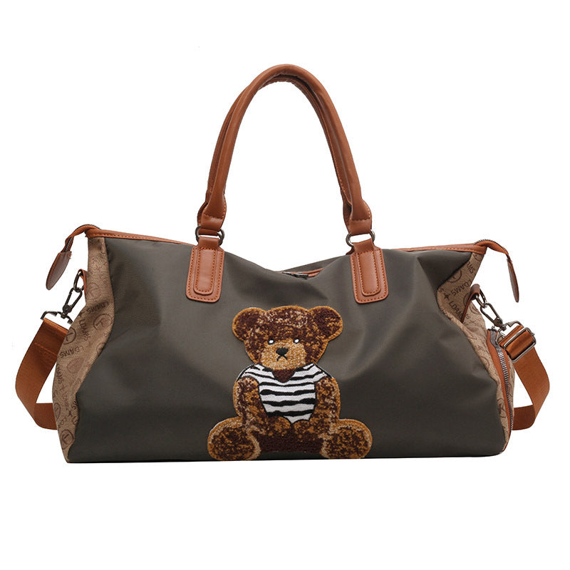 Stylische Katzenmotiv Wochenend-Duffle-Tasche