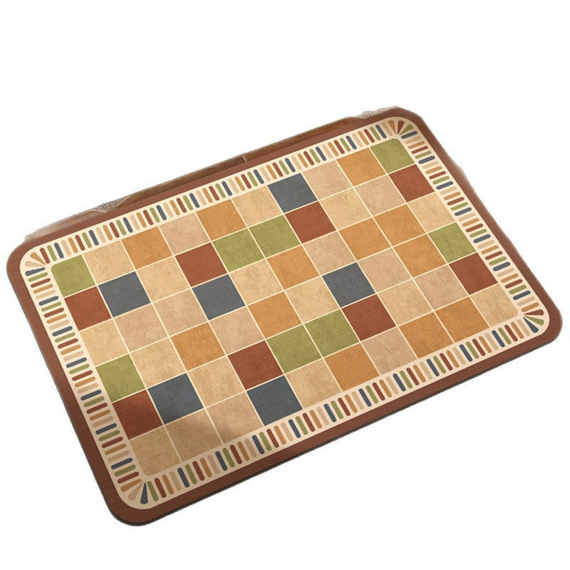 Buntes Patchwork-Design Bodenmatte Brehn
