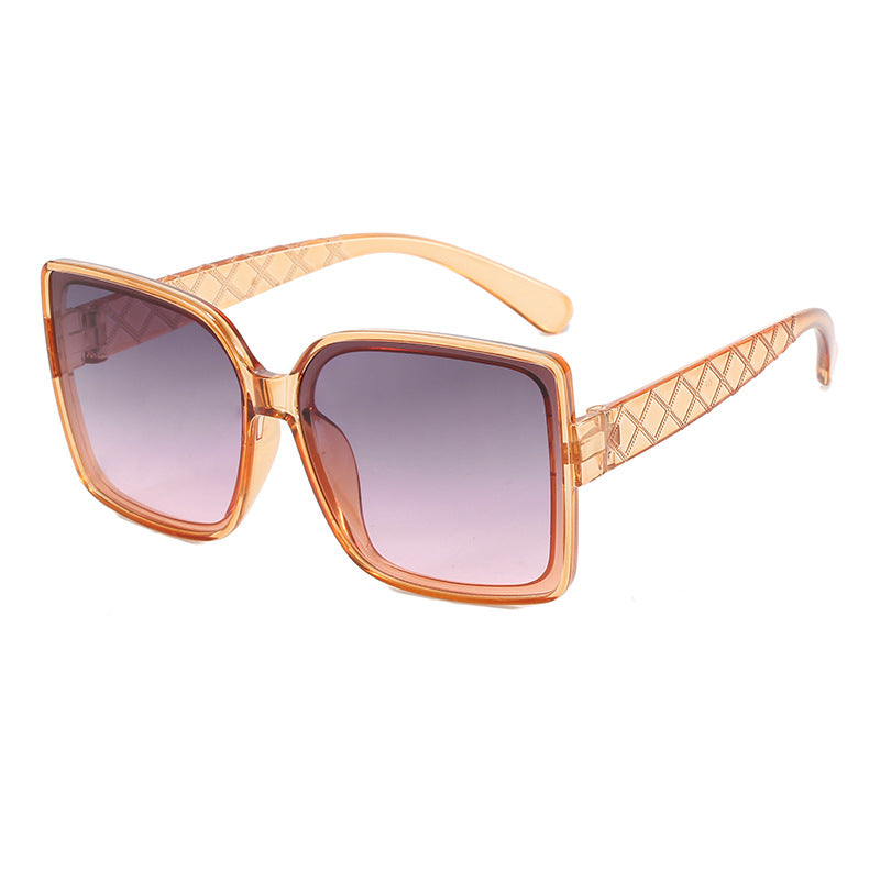 Damen modische quadratische Sonnenbrille mit elegantem Gestell Brehn