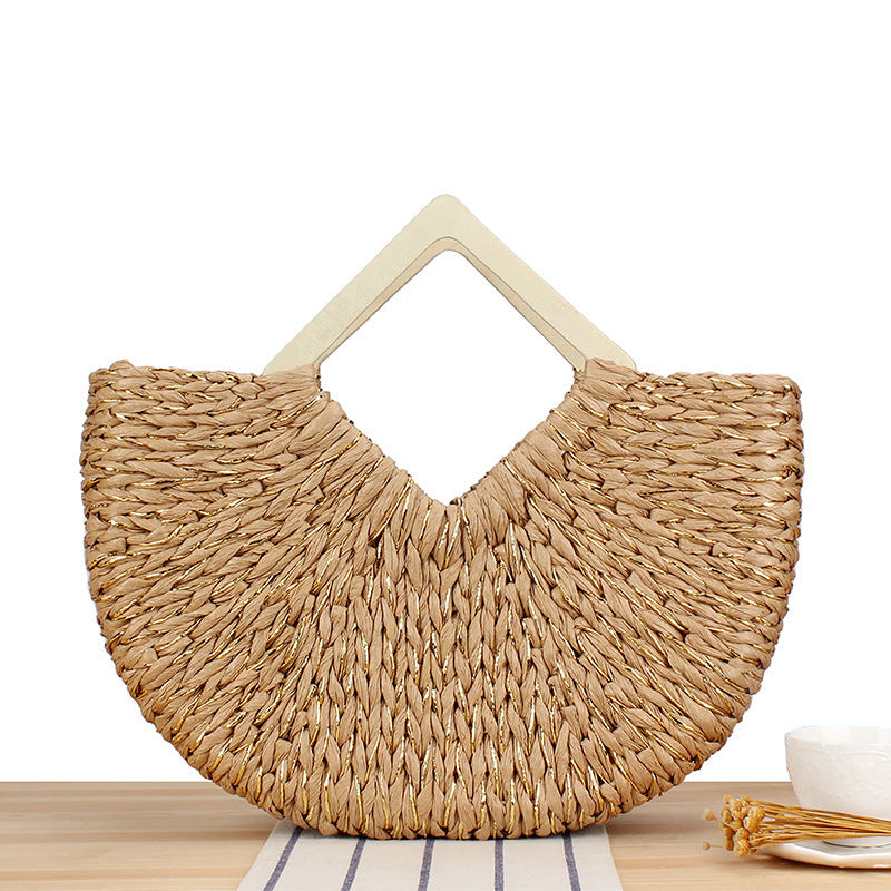 Elegante Makramee-Handtasche Brehn