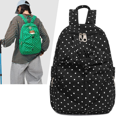 Polka-Dot-Design-Rucksack Brehn