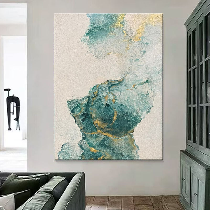Abstrakter Expressionist Leinwandwandkunst