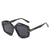Bold gemusterte hexagonale Sonnenbrille Brehn