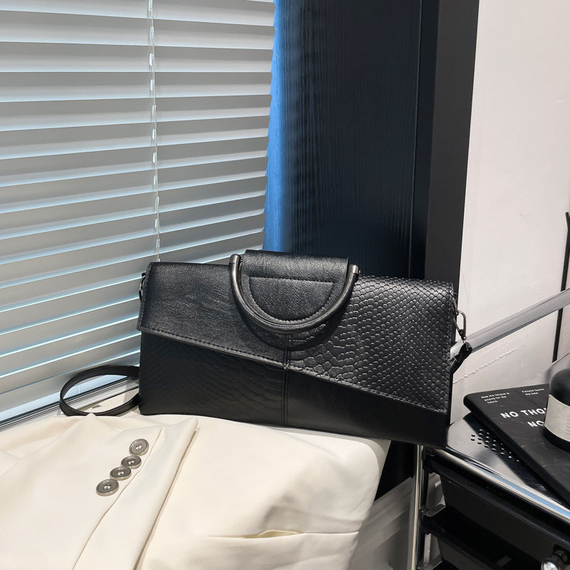 Strukturierte Texturierte Clutch Tasche Brehn