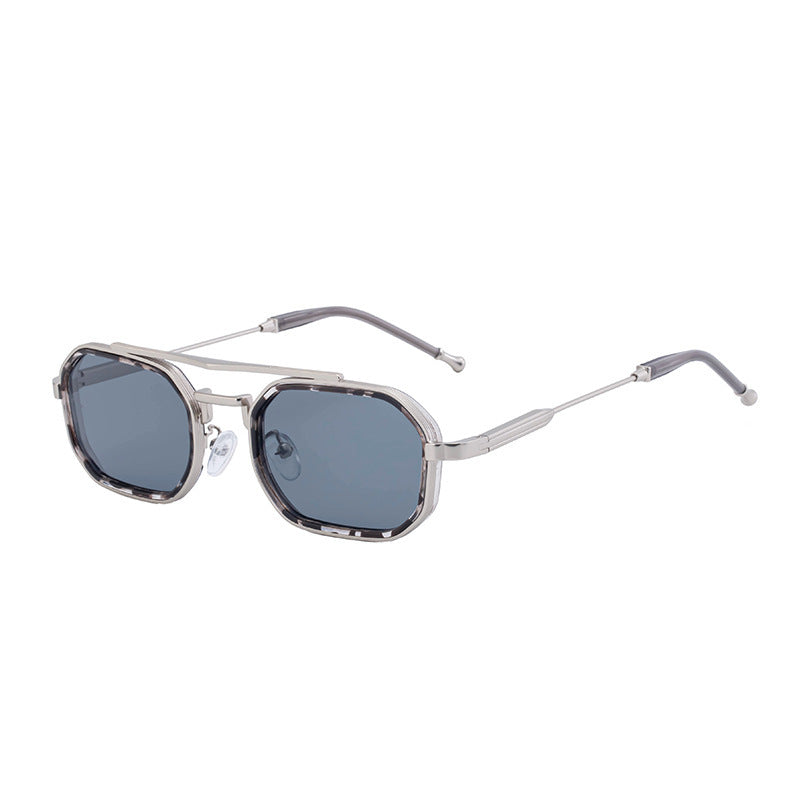 Damen modische Sonnenbrille im auffälligen, asymmetrischen Design Brehn