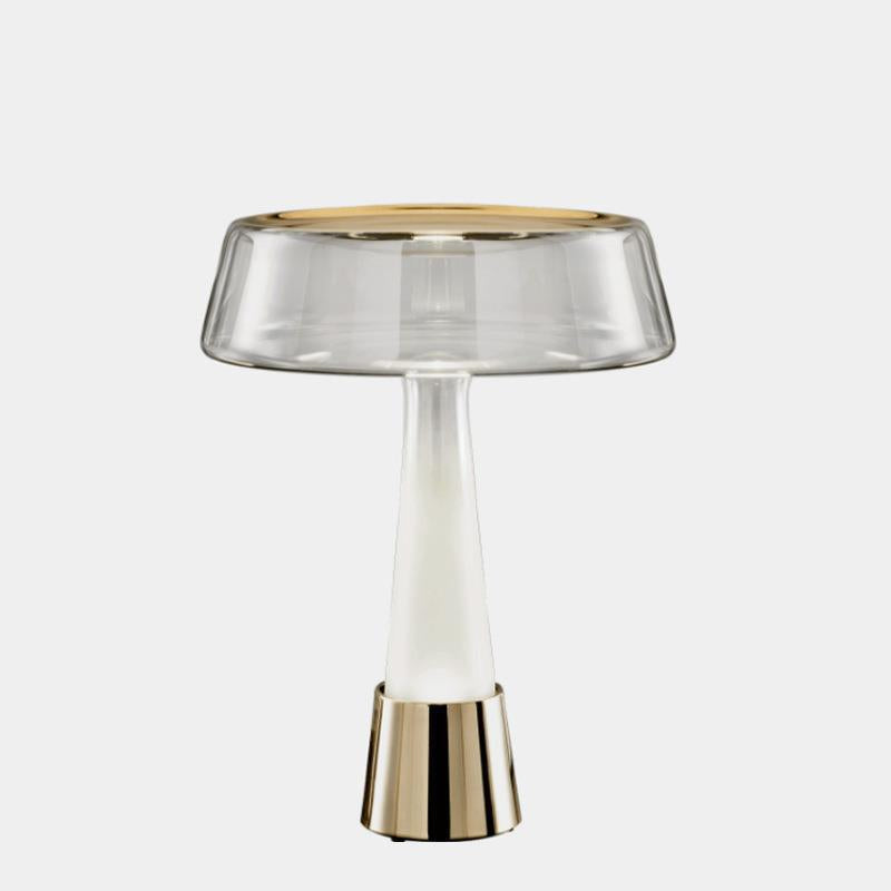 Zeitgenössische Glastischlampe