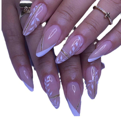 Künstlerische Stiletto Nagelkunst Verlängerungen