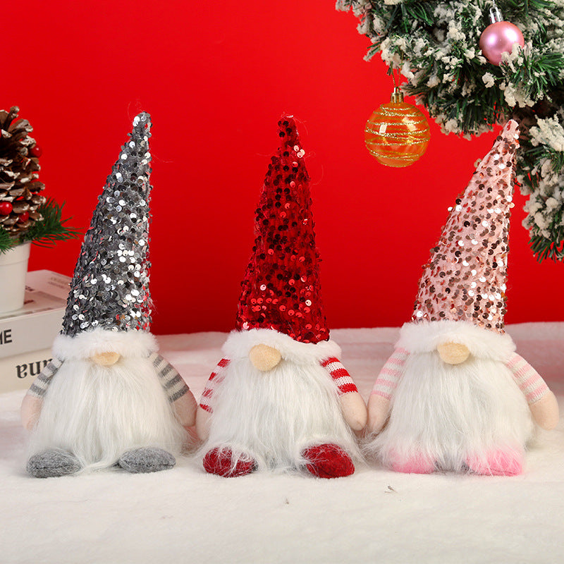 Dekorativer Weihnachtsgnom mit Beleuchtung Brehn