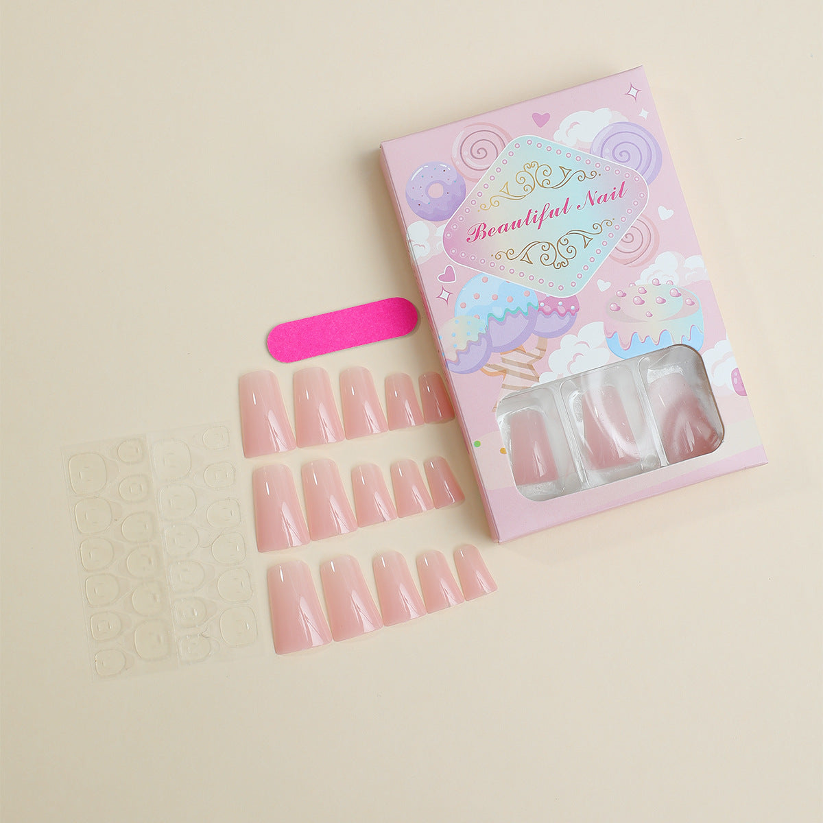Premium Gel Press-On Nail Kit Brehn