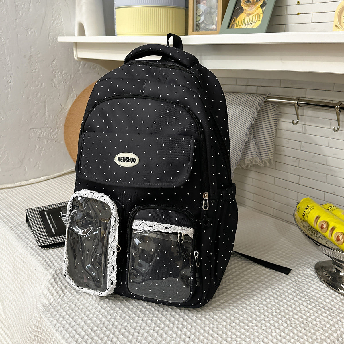 Stilvoller Mehrzweck-Muster-Rucksack Brehn