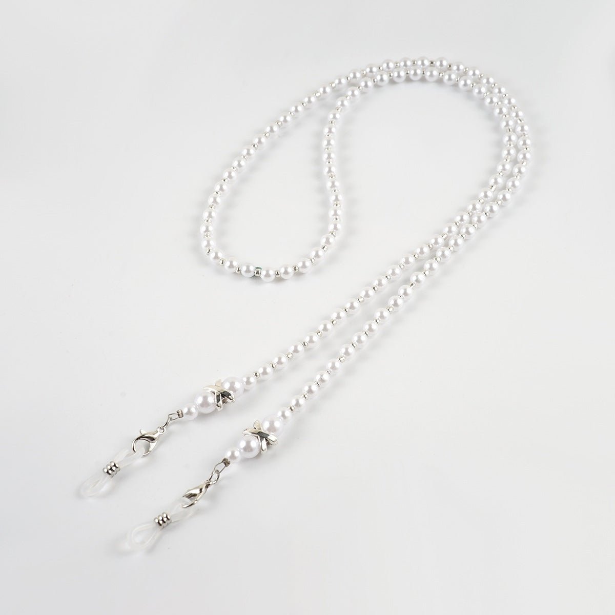 Elegante Perlen Brille Kette Brehn