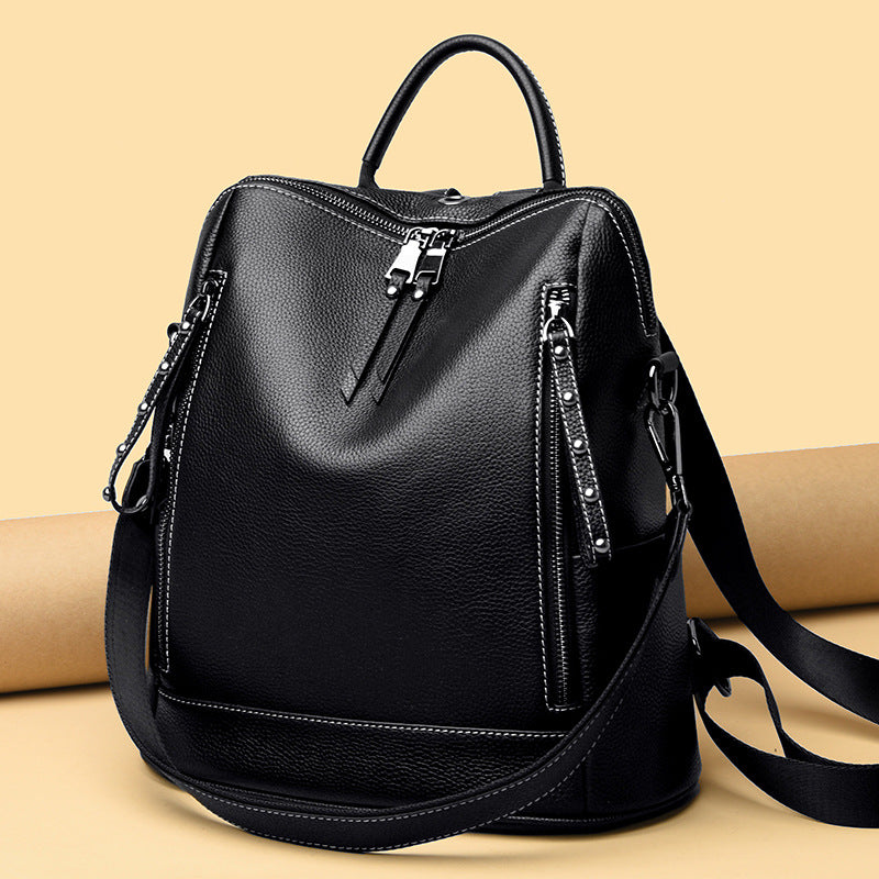 Premium Leder Rucksack Brehn