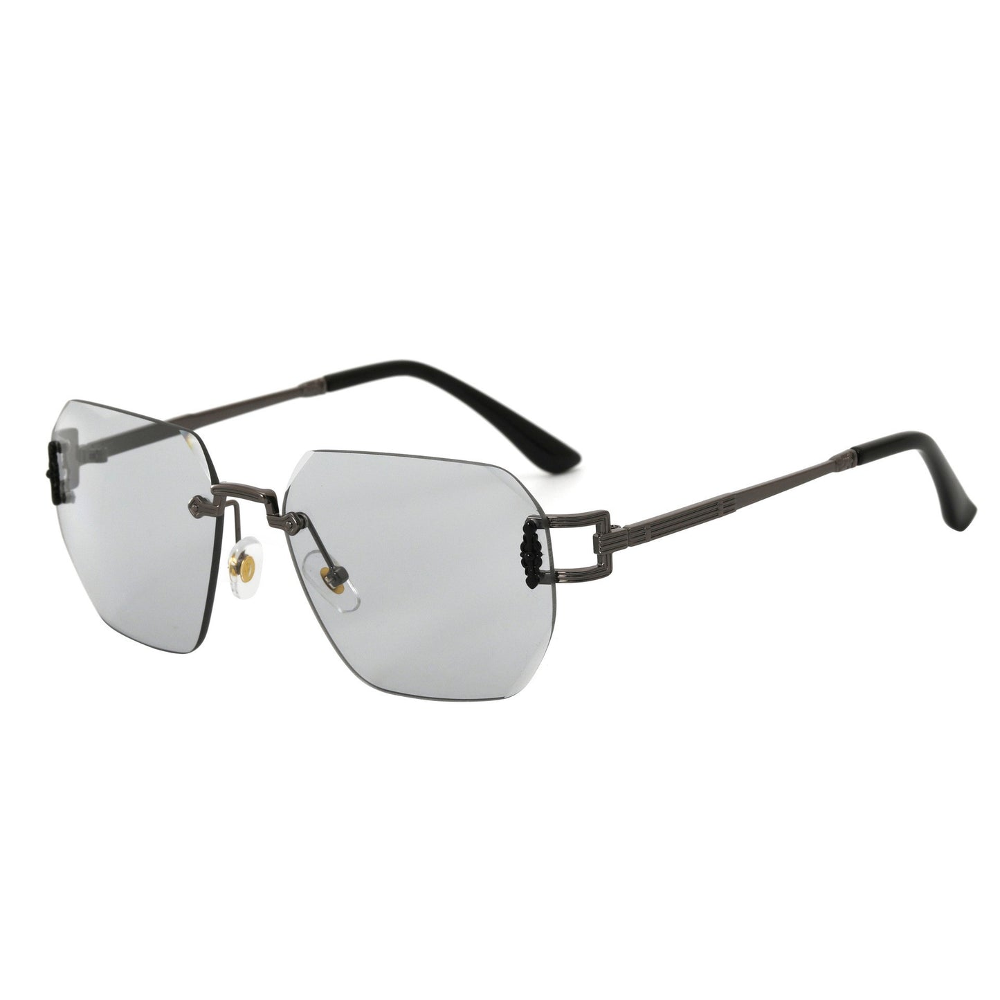 Damen Designer-Sonnenbrille im modernen, geometrischen Design Brehn