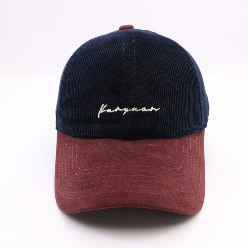 Unisex Strukturierter Cordhosen Baseball Cap Brehn
