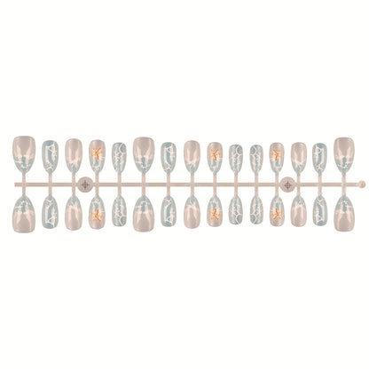 Elegante Press-On Nagelspitzen Set