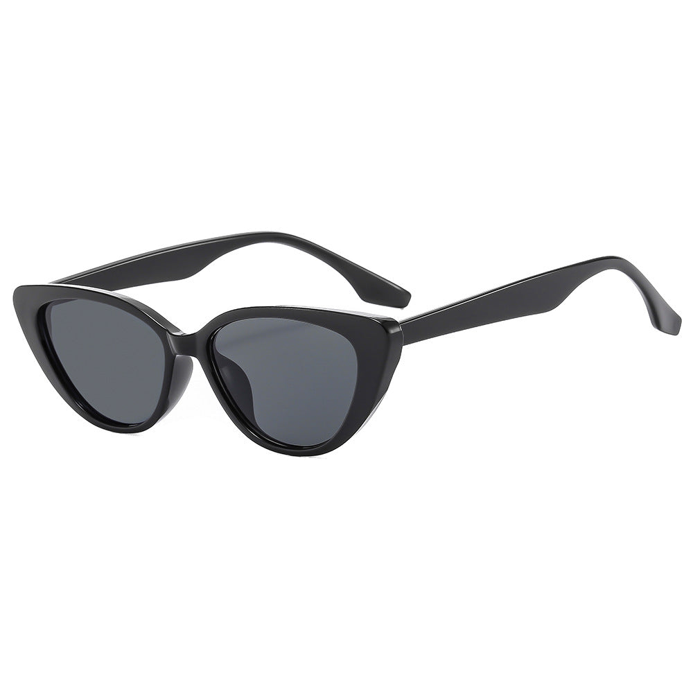 Damen futuristische Cat-Eye Sonnenbrille mit speziellen UV-Schutzgläsern Brehn