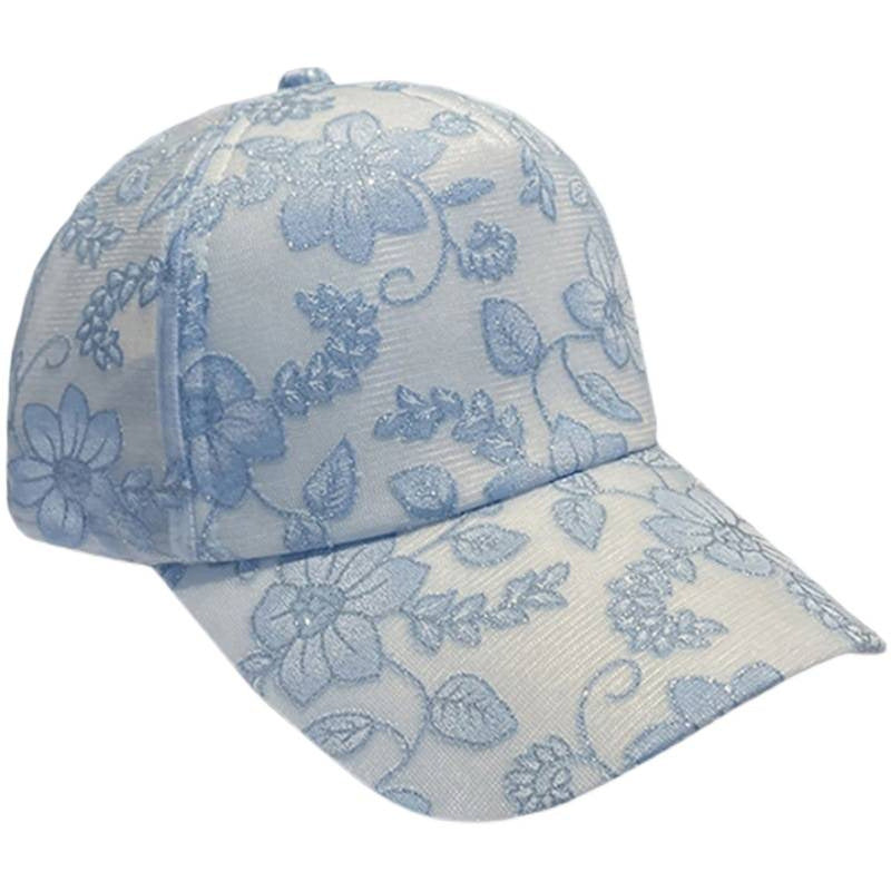 Damen Floral Gestickte Baseballmütze Brehn