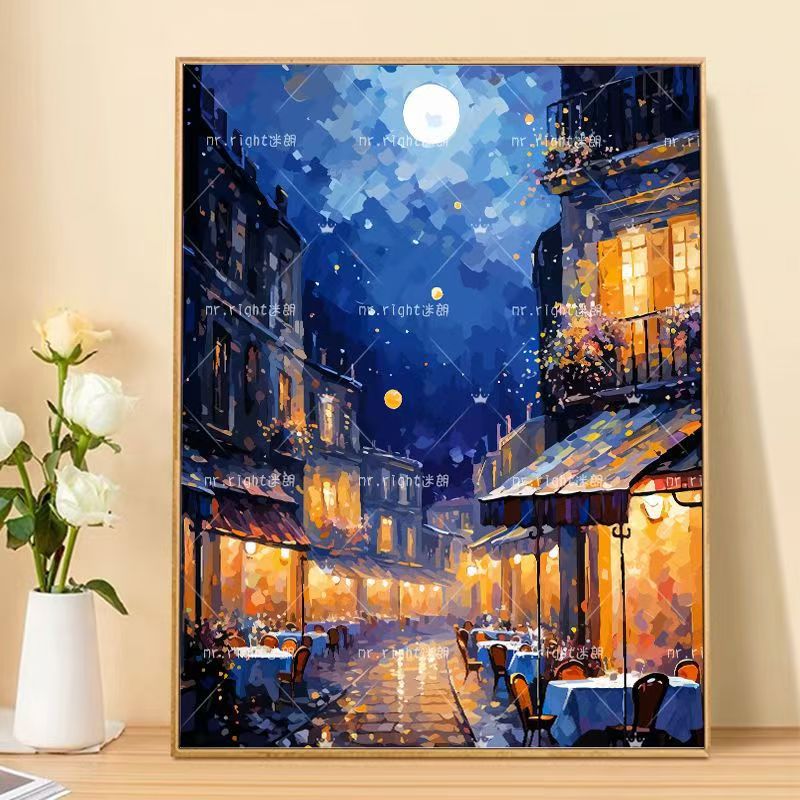 Fantasy Landschaft Kunstdruck Brehn