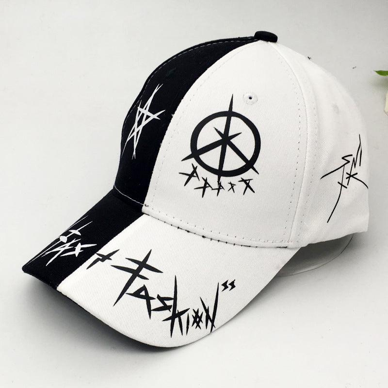 Herren Künstlerische Grafische Snapback Mütze Brehn