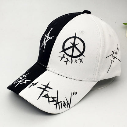 Herren Künstlerische Grafische Snapback Mütze Brehn