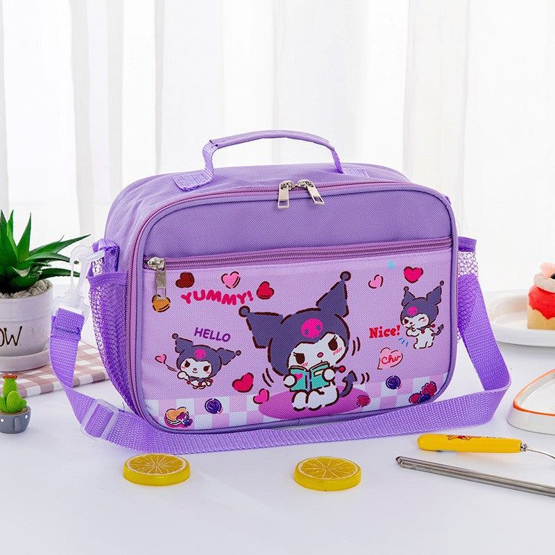Cartoon isolierte Lunch Tasche Brehn